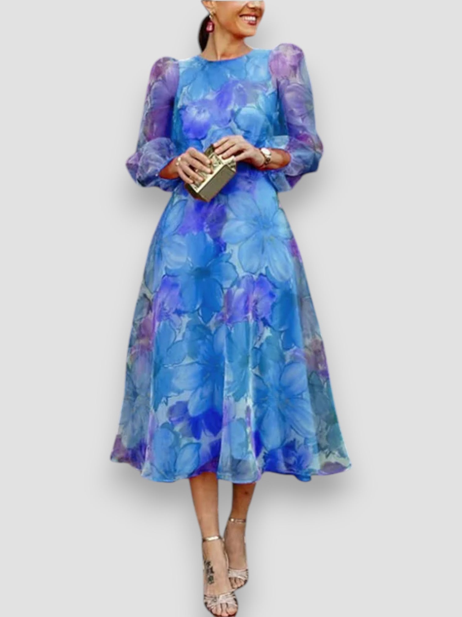 Aria | Blommig Klänning