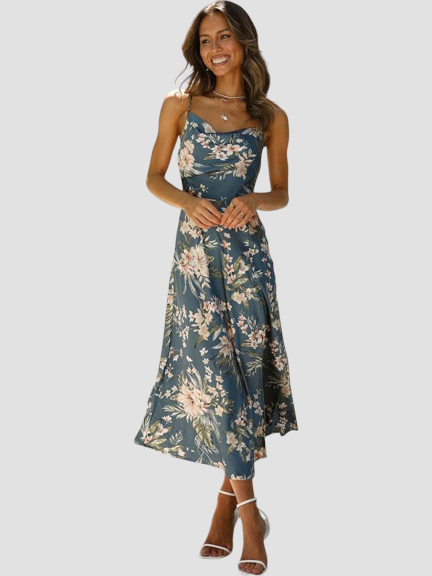 ELOISA | Klänning i blomstrande elegans