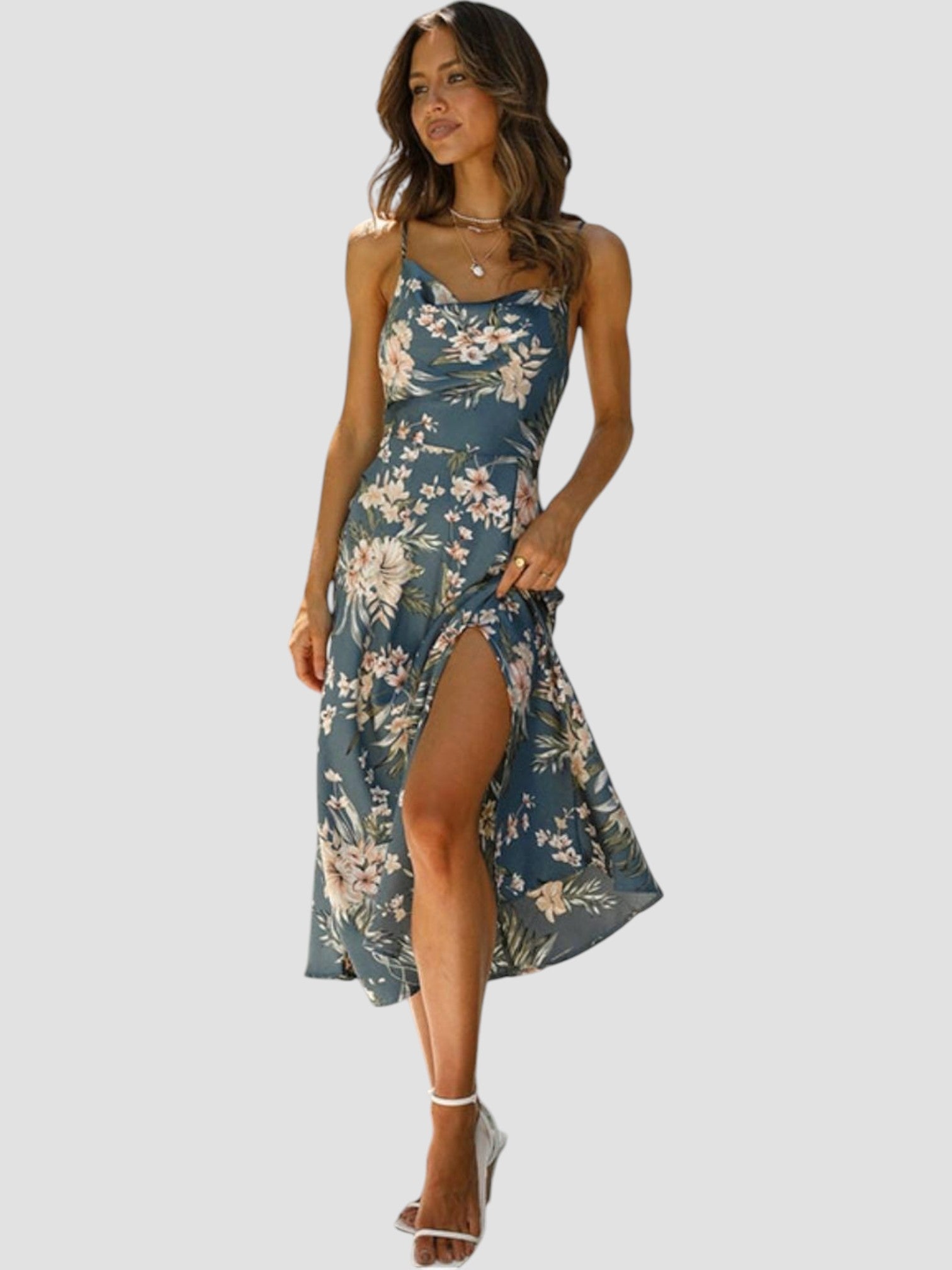 ELOISA | Klänning i blomstrande elegans