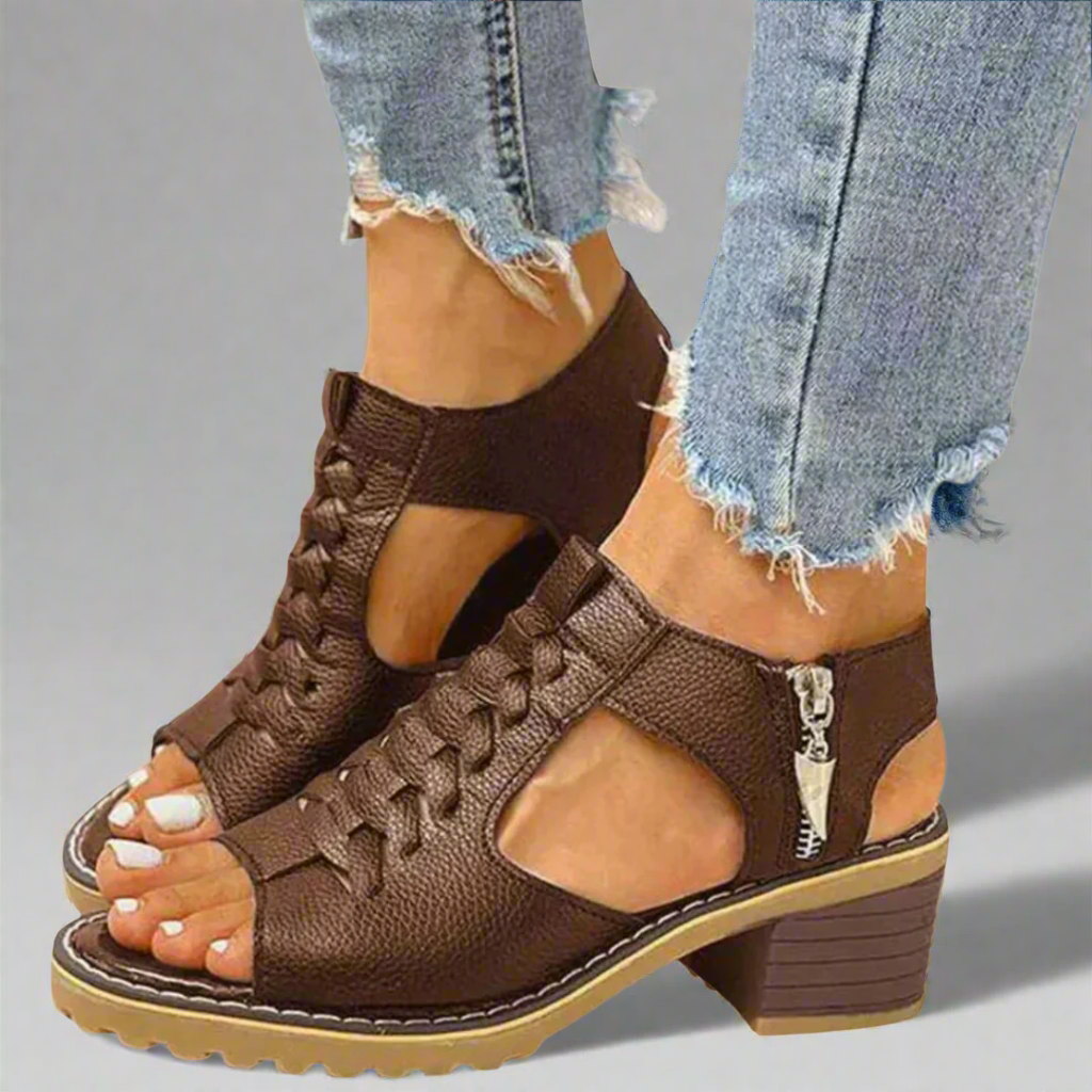 Agneta™ | Ortopediska sandaler med hög hälkomfort