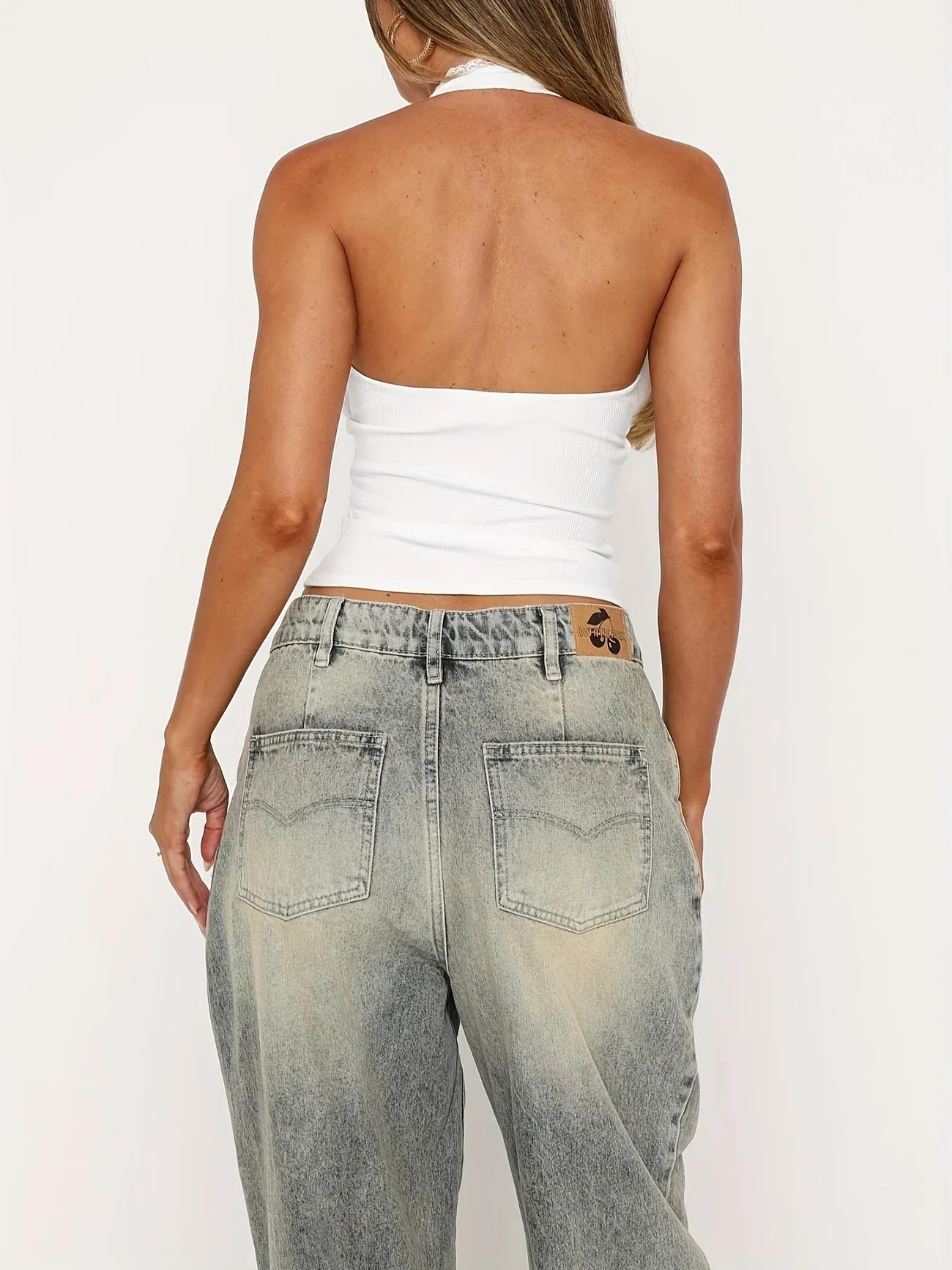 Ingrid – spetsig slimfit-topp