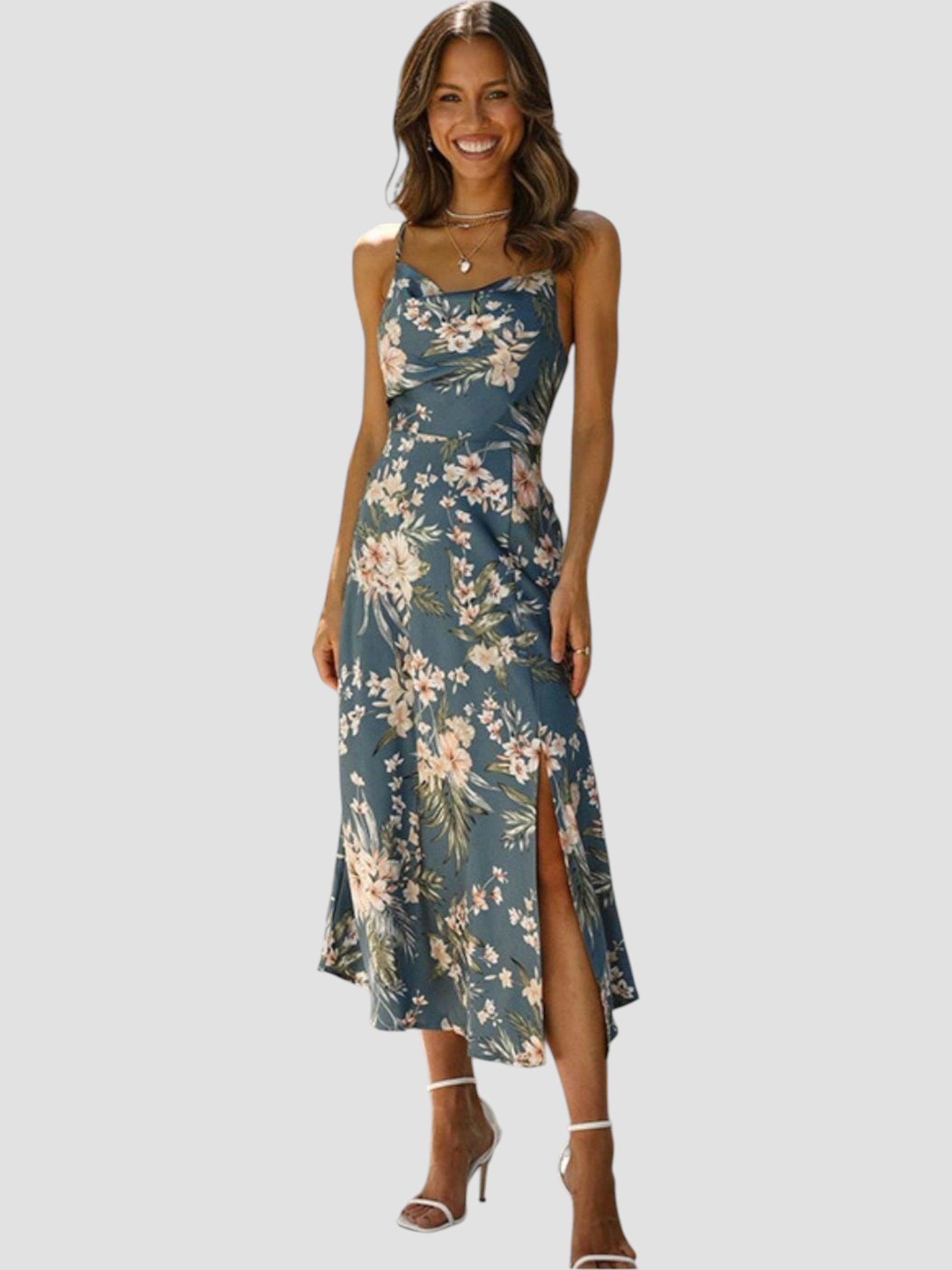 ELOISA | Klänning i blomstrande elegans